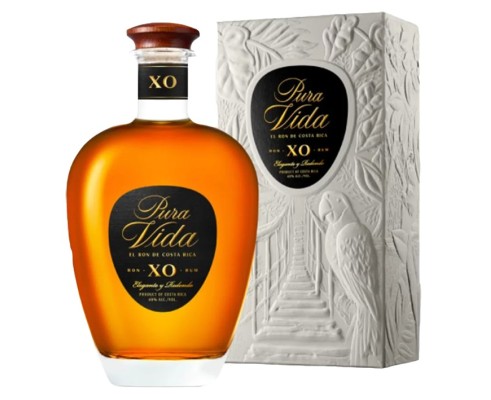 Rhum PURA VIDA - XO - RON COSTA RICA -40°