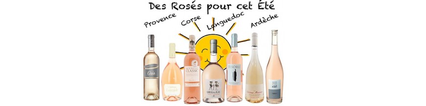 Rosés pour l'été